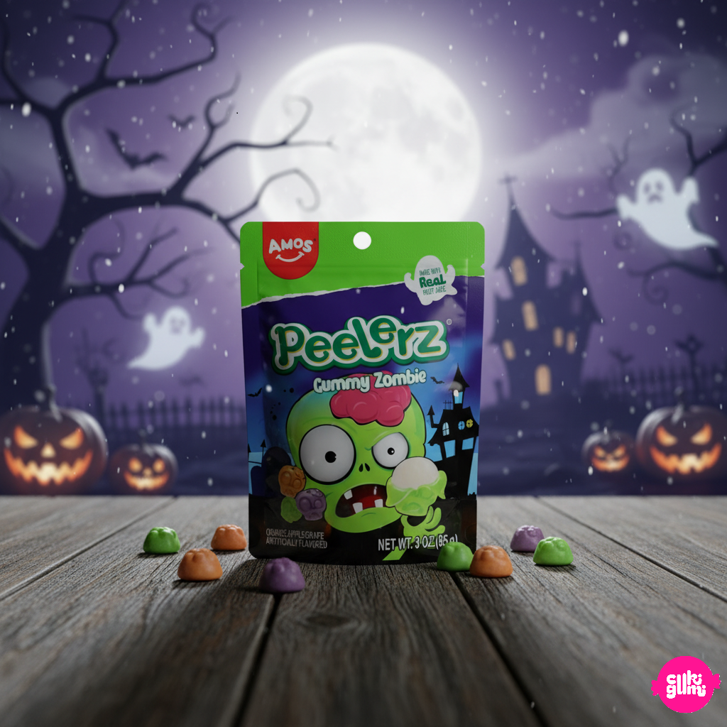 AMOS Hámozható Gumicukor – Zombie Edition 65g