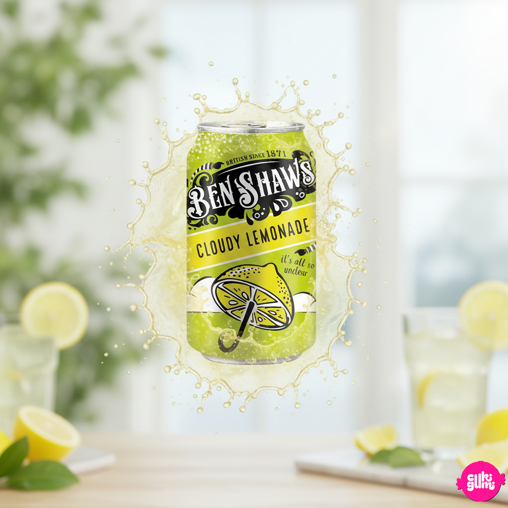 Ben Shaw’s Cloudy Lemonade – Klasszikus angol citromos szénsavas üdítőital 330ml