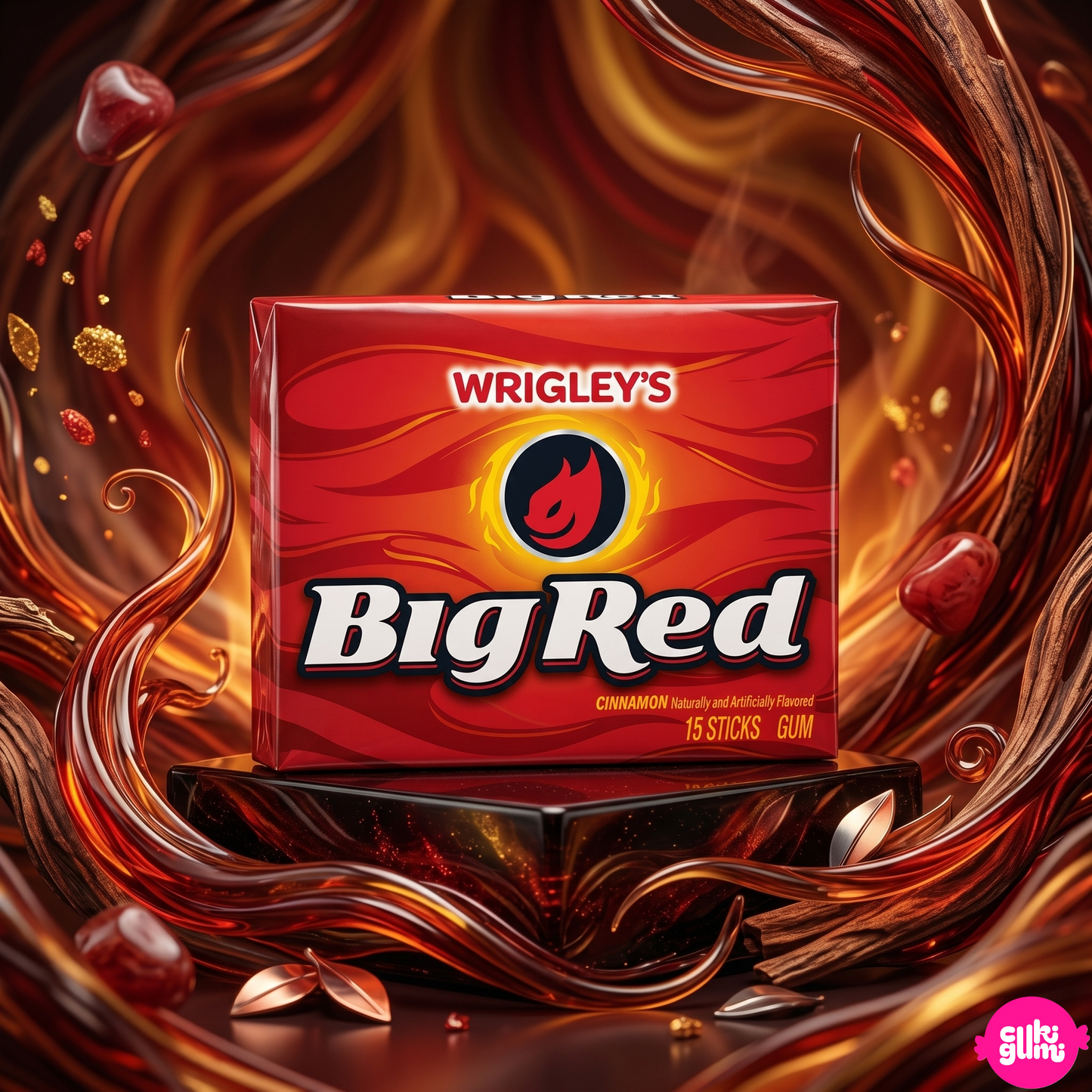 Big Red Cinnamon Chewing Gum 41 g – Fahéjas Amerikai Rágógumi
