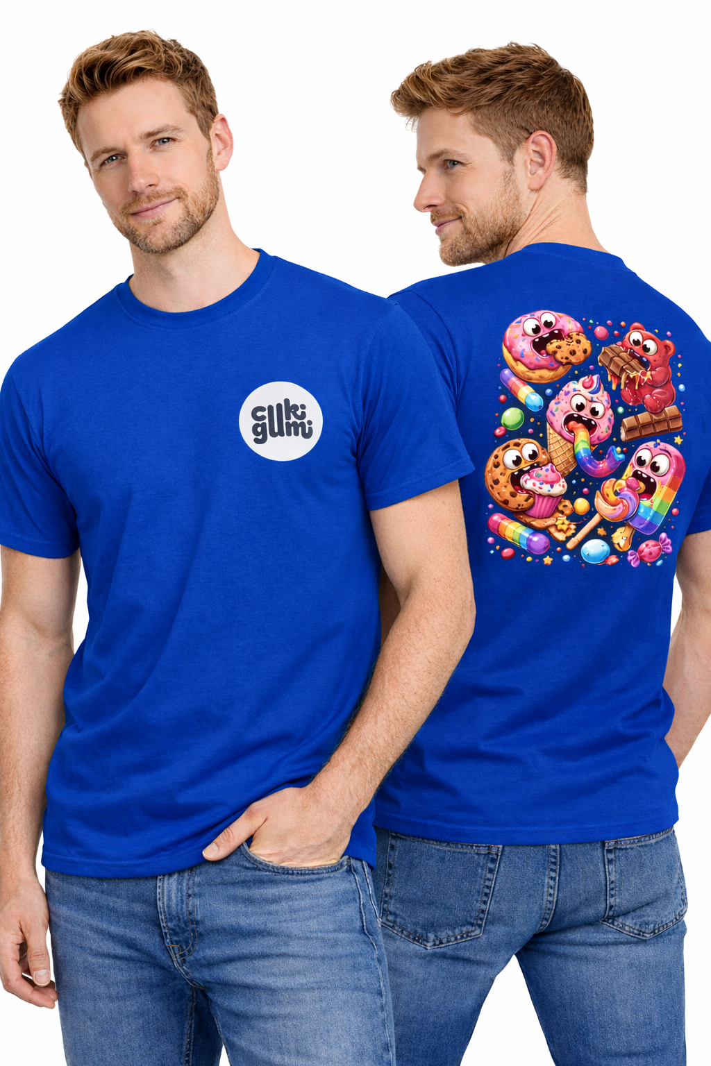 Cukigumi Káosz Férfi Póló – Sweet Madness
