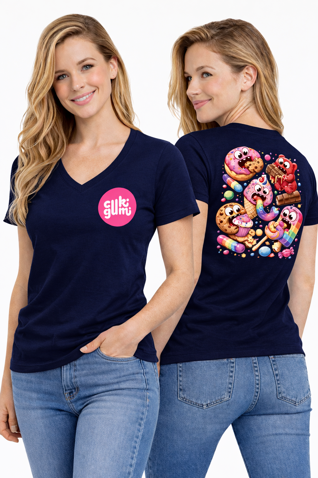 Cukigumi Káosz Női Póló – Sweet Madness