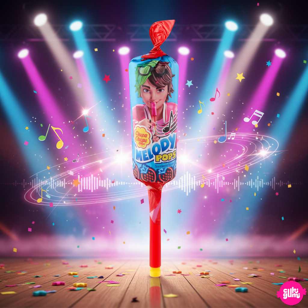 Chupa Chups Melody Pops – Fütyülős Nyalóka 15g