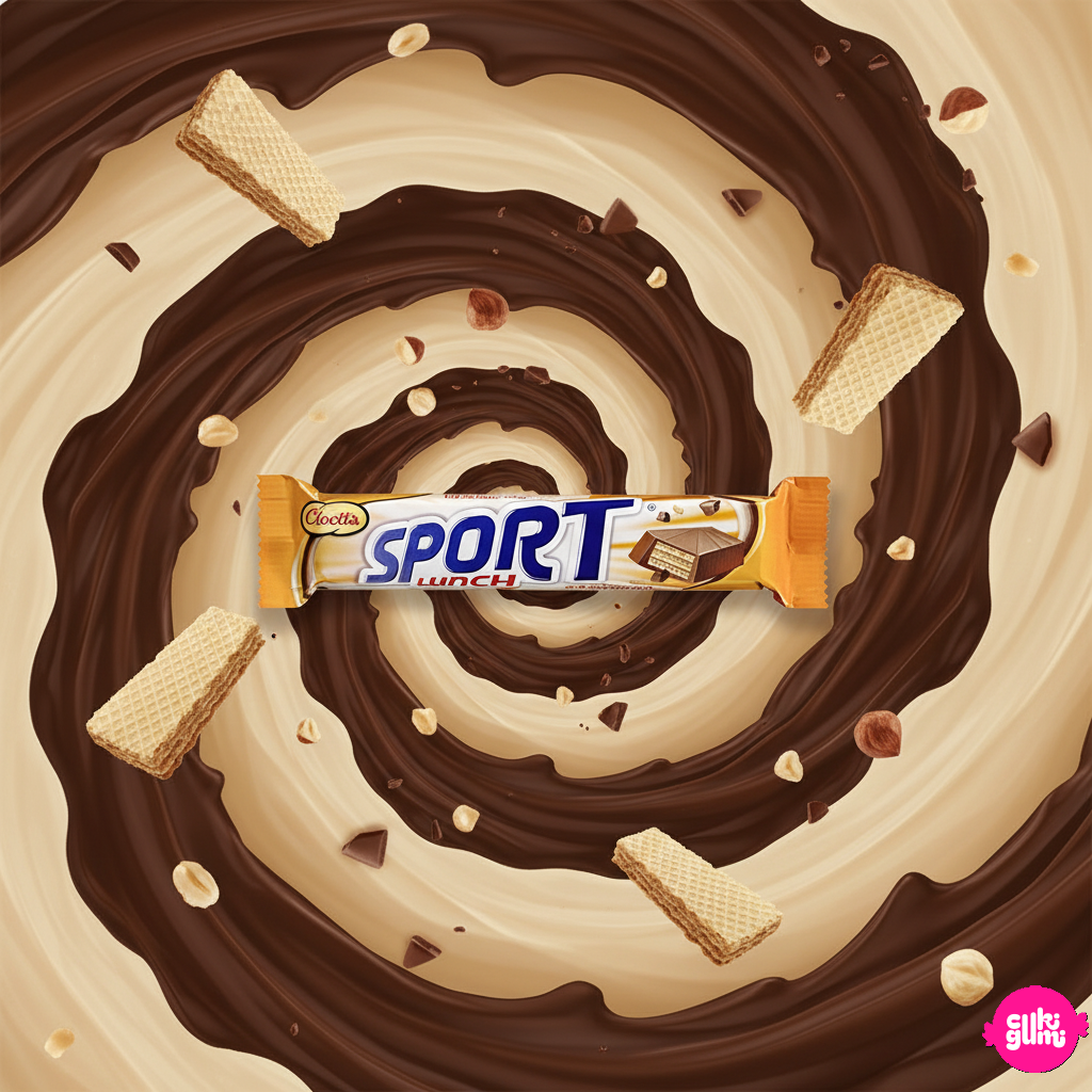 Cloetta Sport Lunch – Tejcsokoládé ropogós ostyával 50g