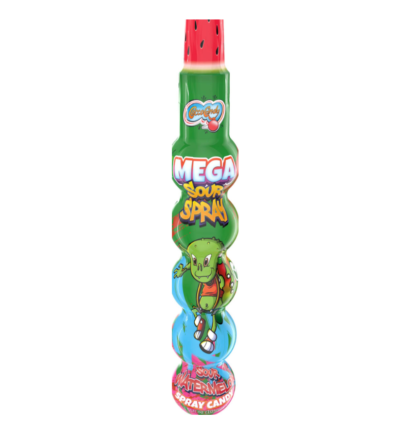 Sour Spray - Savanyú Spray (4 féle: Eper, Málna, Cola, Görögdinnye) VEGÁN 105ml