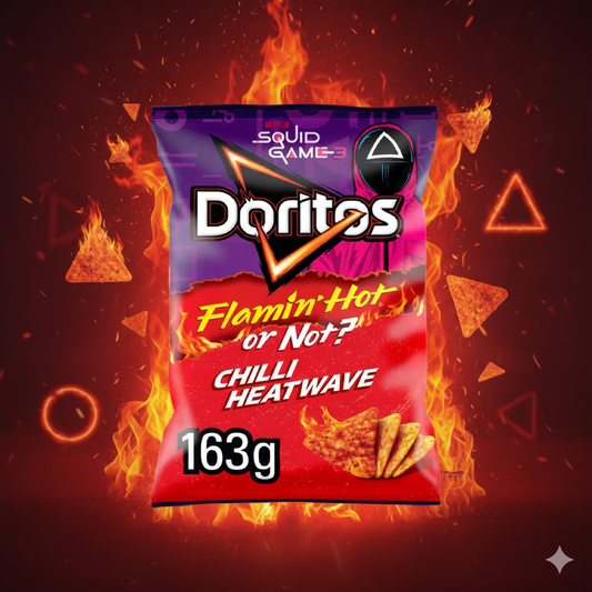 Doritos Flamin' Hot Chilli Heatwave Squid Games 163g