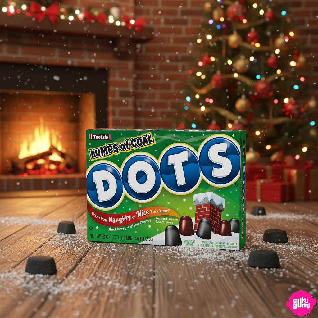 Dots Lumps of Coal – „Széncsomók” gyümölcszselé cukorka 170g