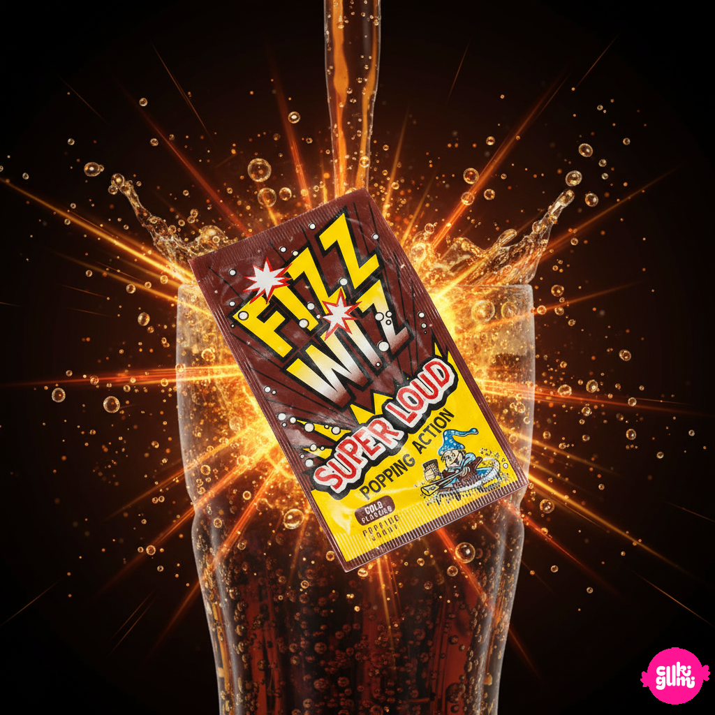Fizz Wiz Popping Candy Cola – Kólás pattogó cukorka