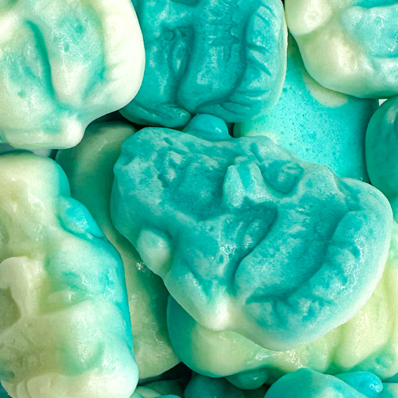 Halloweeni Frankestein gumicukor