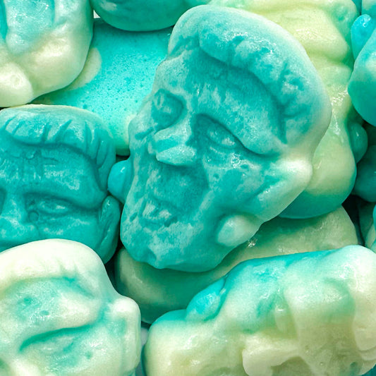 Halloweeni Frankestein gumicukor