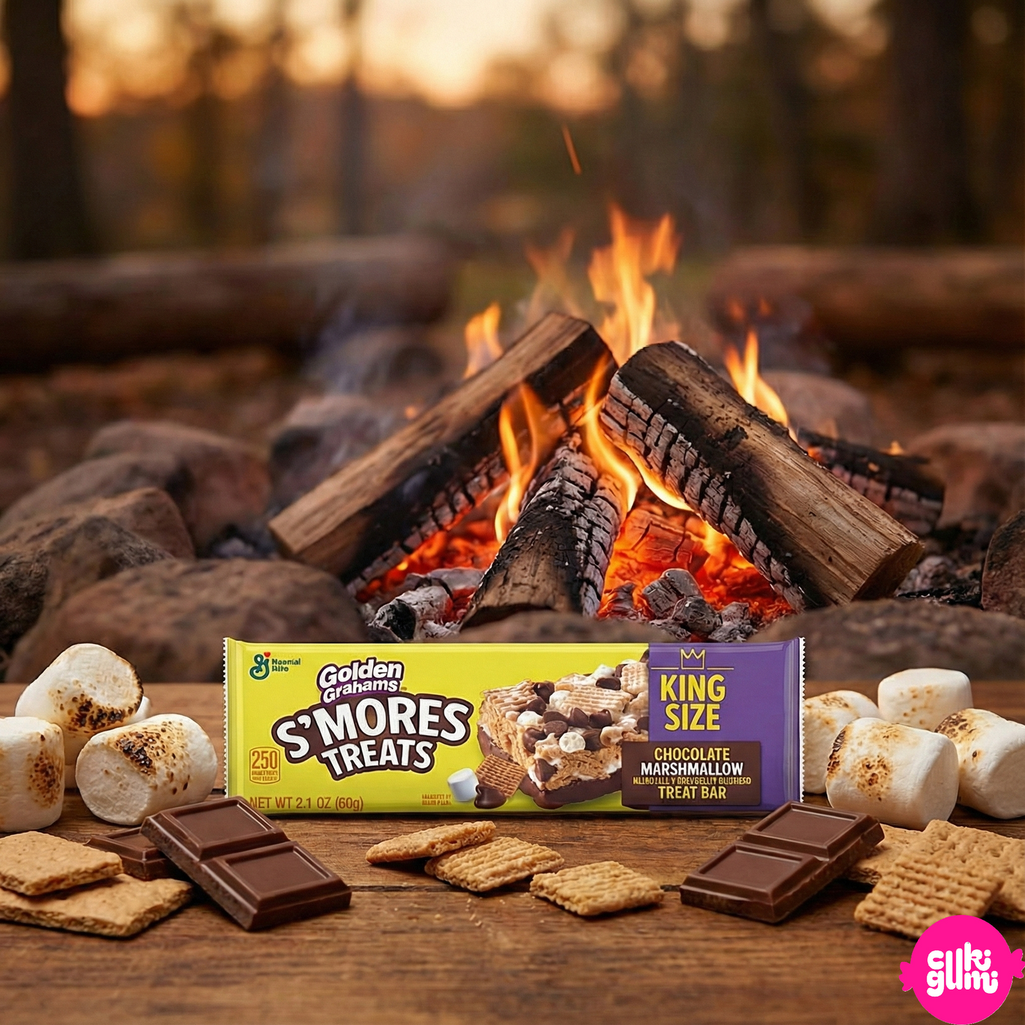 Golden Grahams S'mores Treats Bar – Csokis-pillecukros gabonaszelet 60 g