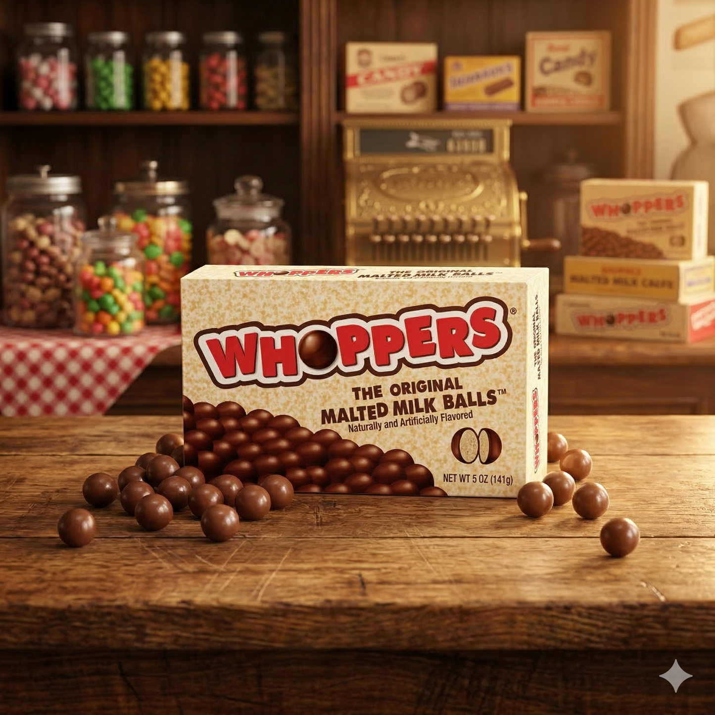Hershey's Whoppers Malátás tejgolyók csokoládé bevonattal 141 g