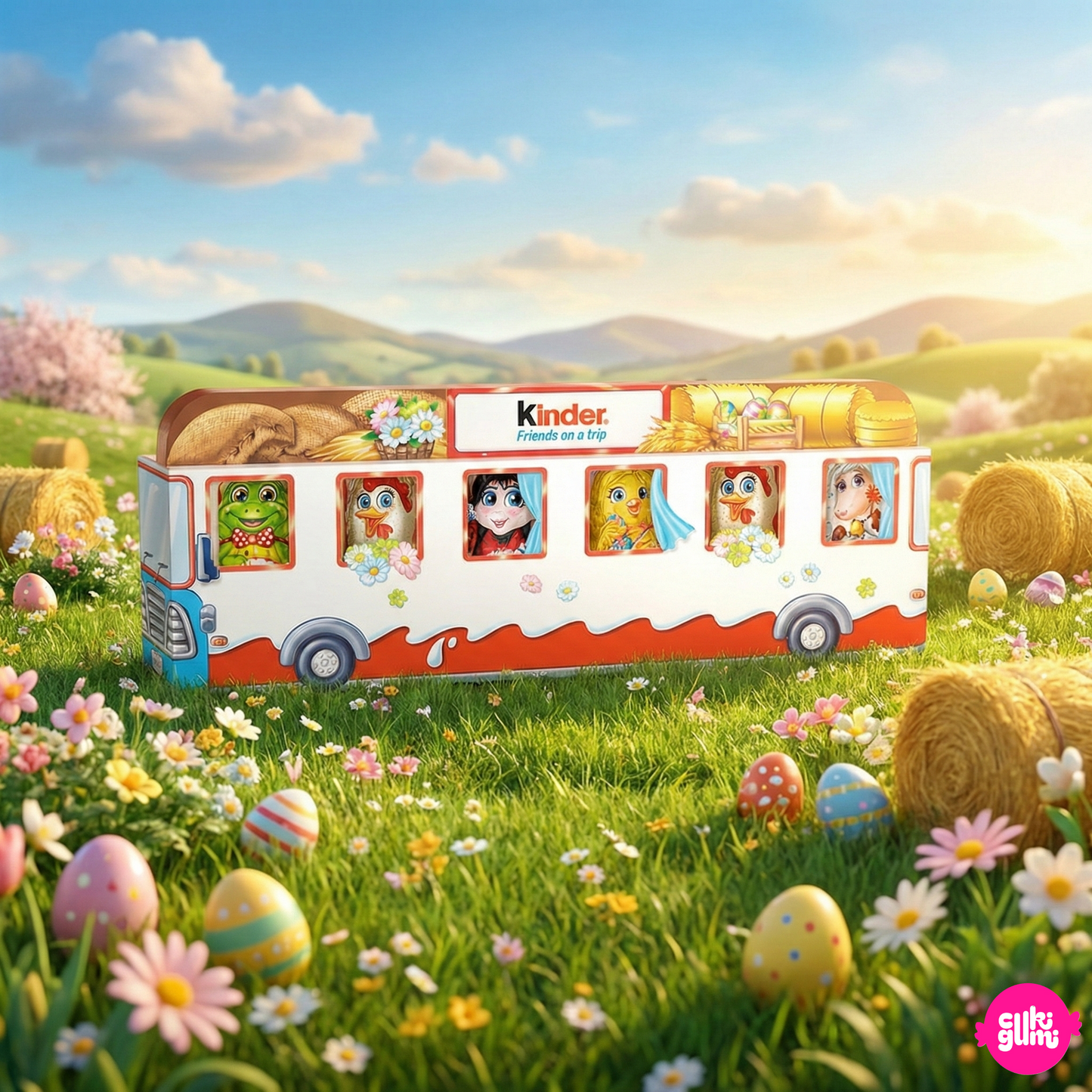 Kinder Mini Tejcsokoládé Figurák 90 g