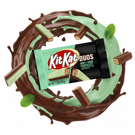 Kit Kat Duos Mint & Dark Chocolate 42g -Menta és Étcsokoládé