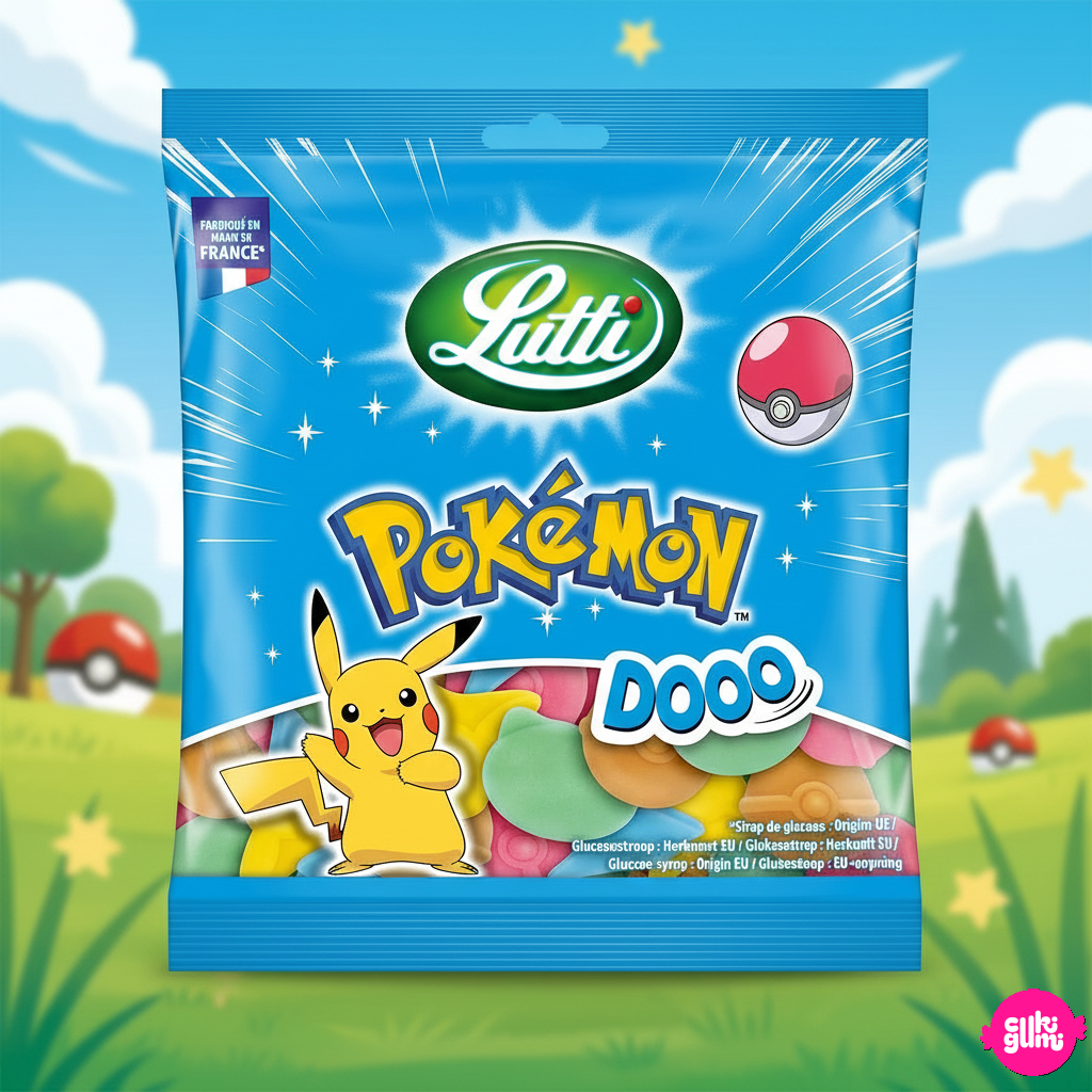 Lutti Pokemon Gumicukor 90g
