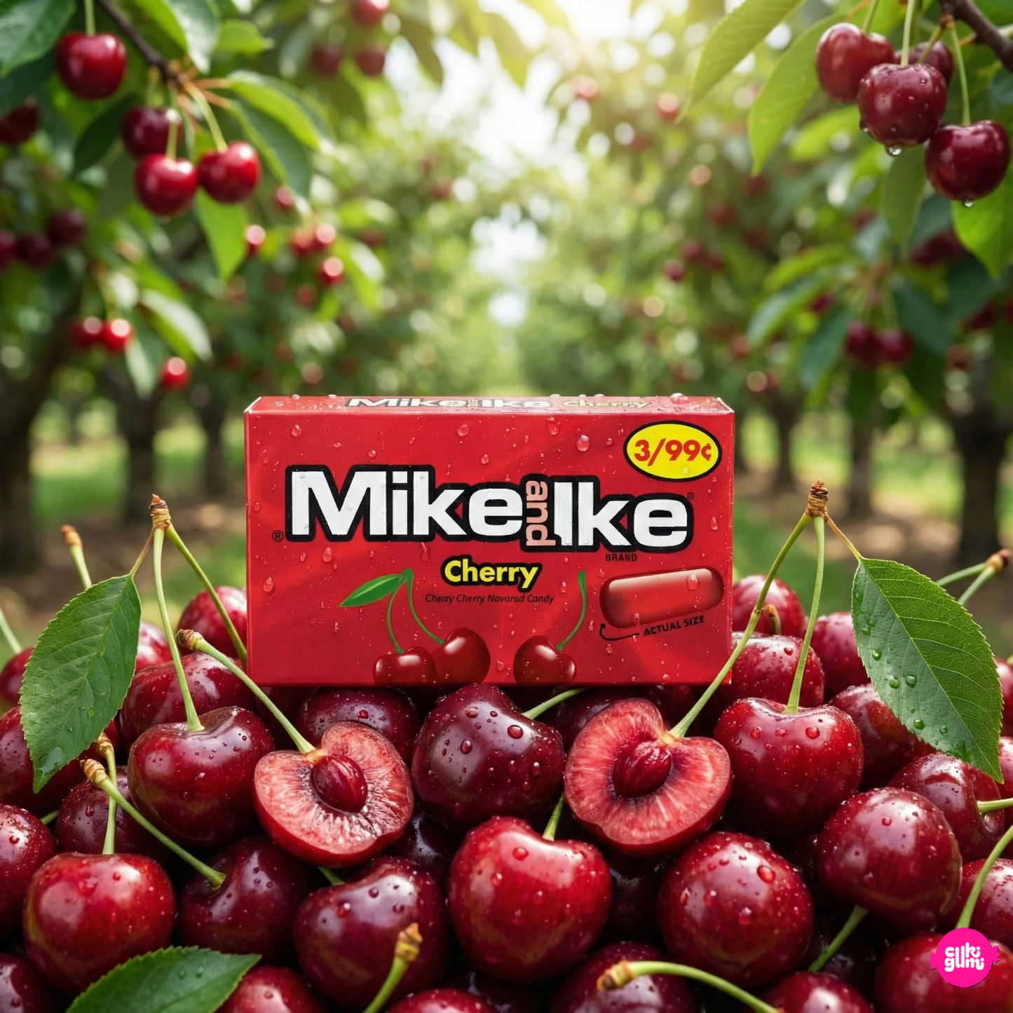 Mike and Ike Cherry Minis – Cseresznyés Rágófalatok 22g