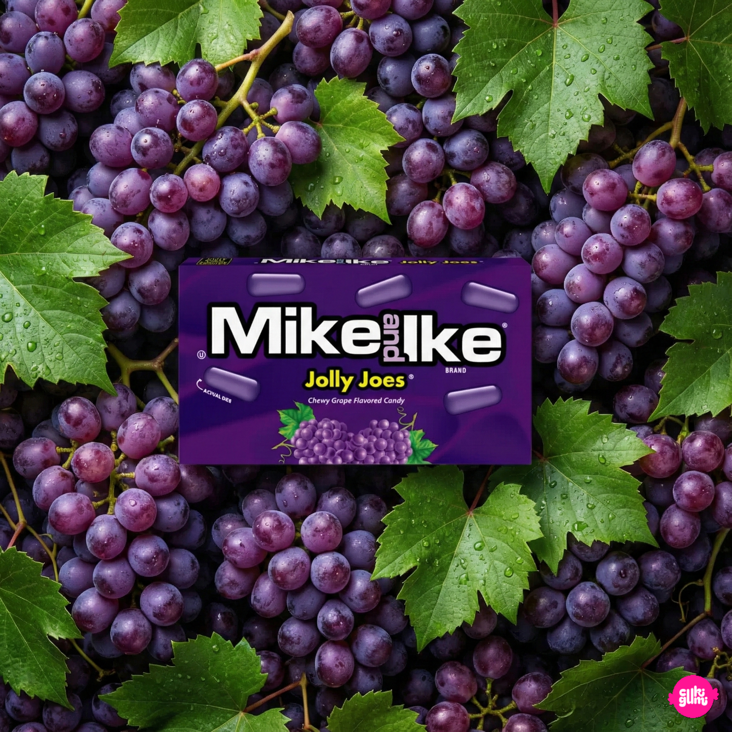 Mike and Ike Jolly Joes – Szőlős Rágófalatok 22g