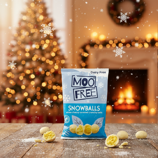 Moo Free snowballs fehércsokis golyók
