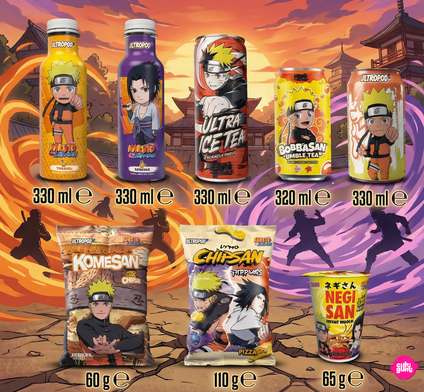 Naruto Food Box Válogatás 235g