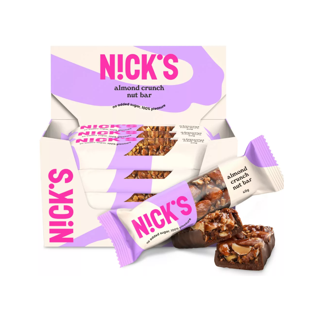 Nick's VEGÁN Mandulás Csoki 40g