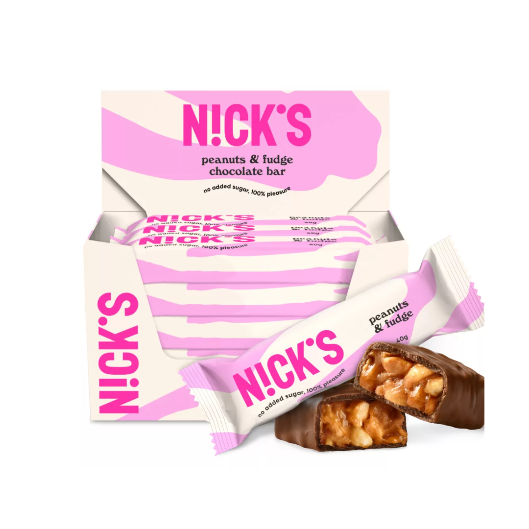 Nick's Mogyorós-Karamellás Szelet 40g