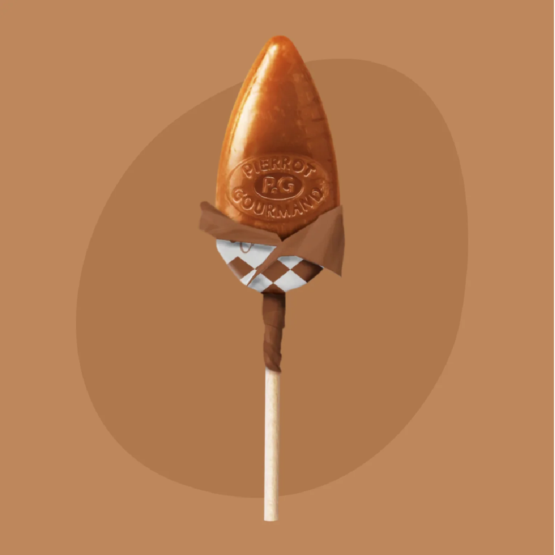 Pierrot Gourmand Tejes Karamella Nyalóka 12g