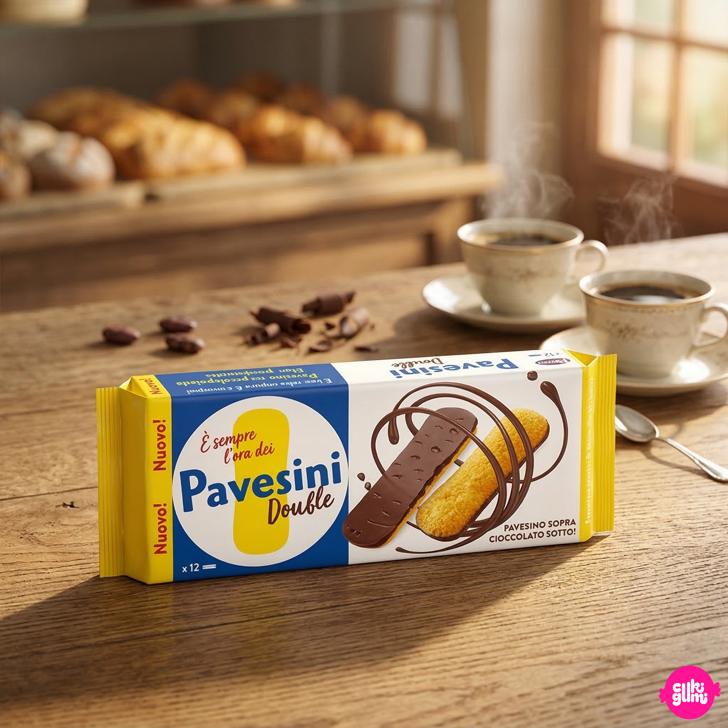 Pavesini Kakaókrémmel Töltött Dupla Keksz 60 g