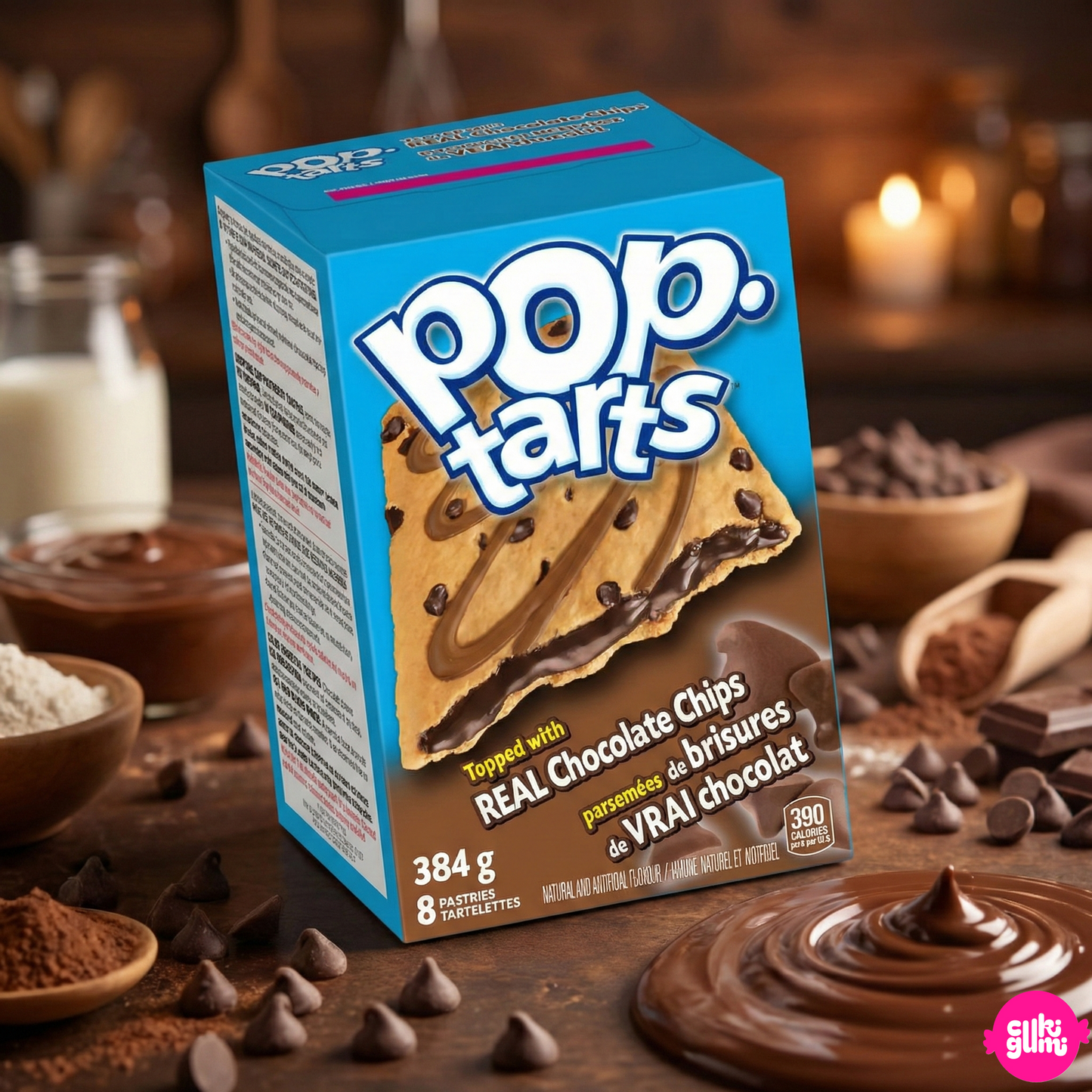 Pop-Tarts Chocolate Chip Chocolate Spread Pie 384 g