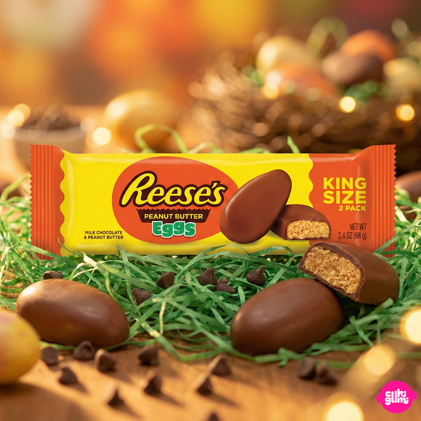Reese's 68 g Peanut Butter Eggs King Size – Giant Peanut Butter Egg