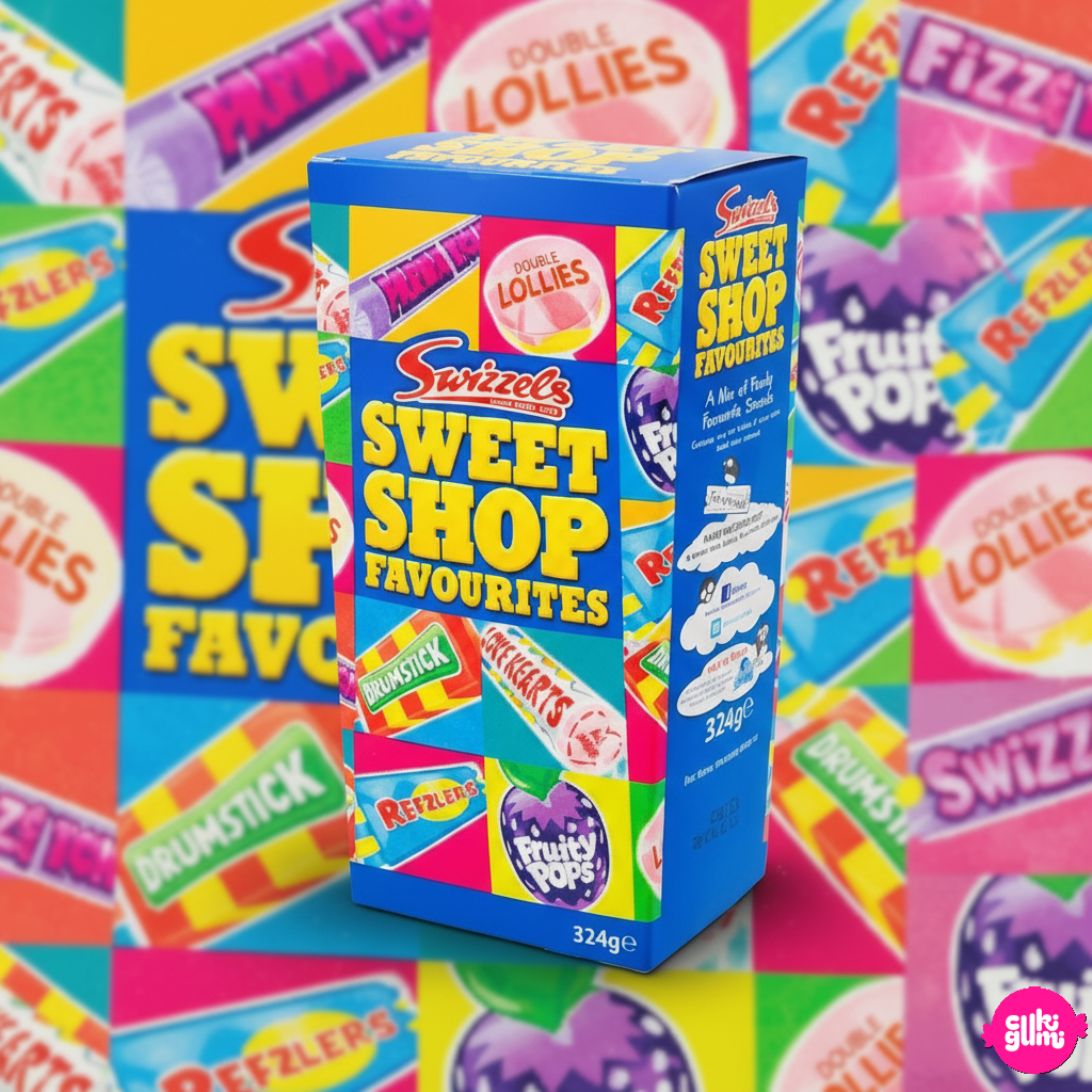 Swizzels Sweet Shop Favourites – Klasszikus brit vegyes édességválogatás 324g