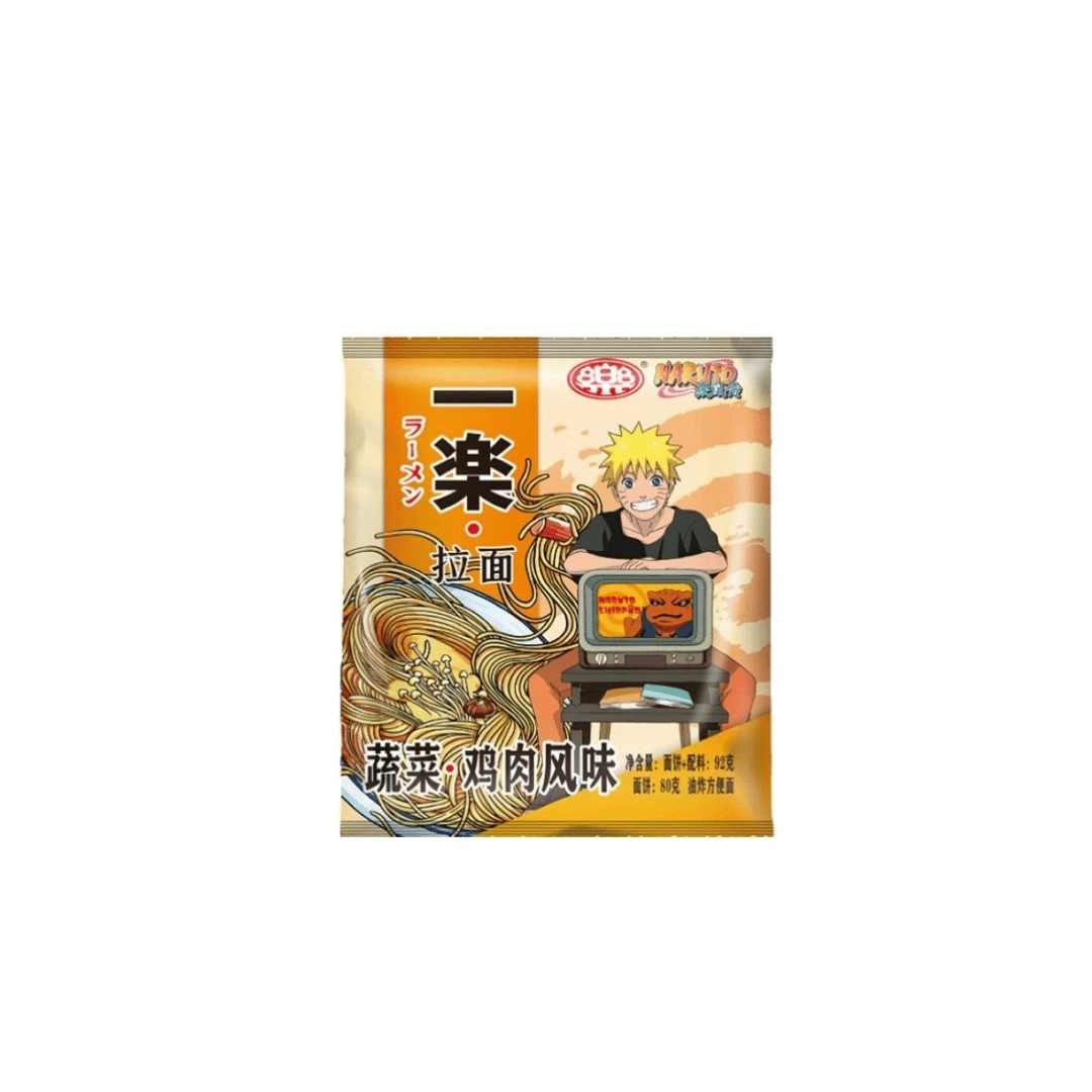 Naruto Zöldség-Csirke Ízesítésű Instant Tészta 92g
