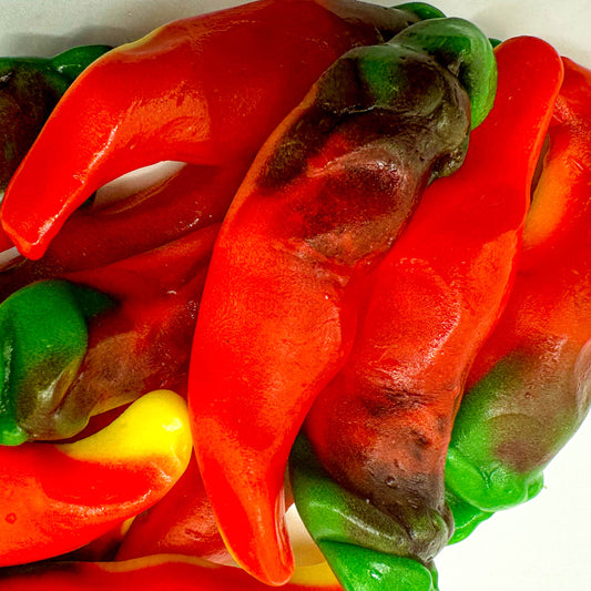 csípős chili gumicukor