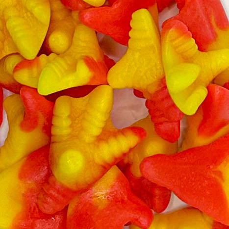 csirkeláb gumicukor