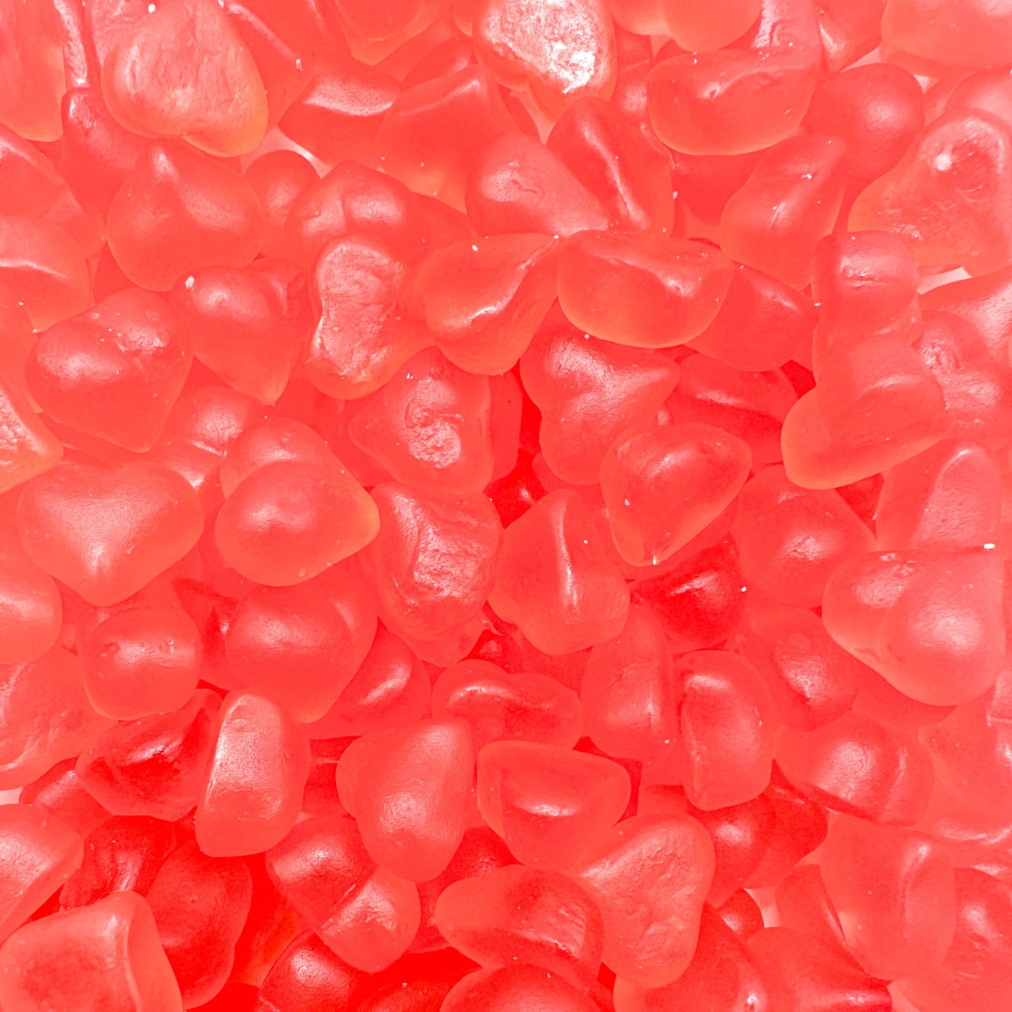 Cukormentes Mini Szívek Gumicukor 100g