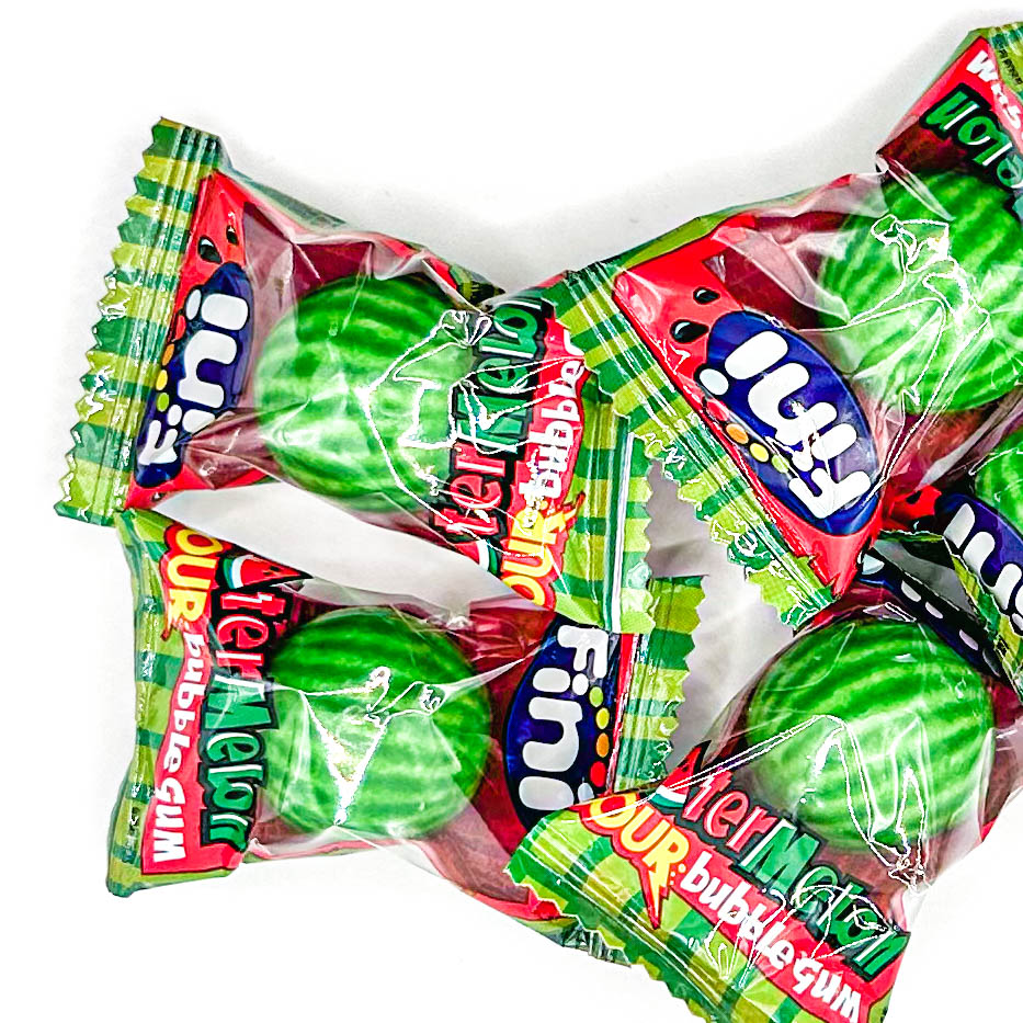 Óriás Fini Savanyú Görögdinnye ízű rágógumi (15g)