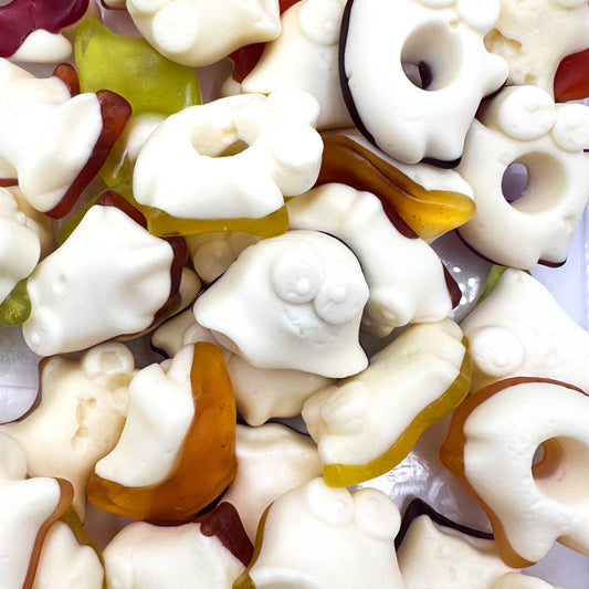 Halloweeni nim2 szellemgumicukor