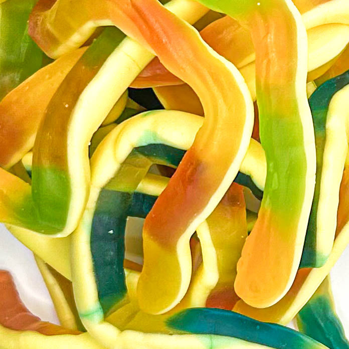 joghurtos kígyó gumicukor