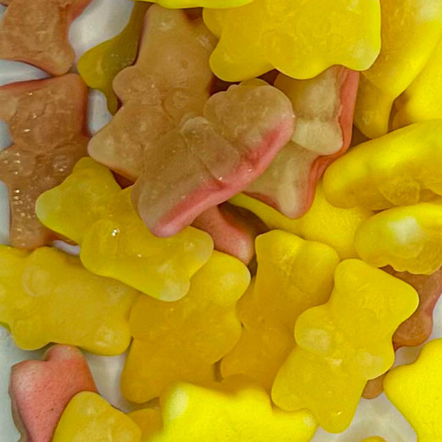 töltött maci gumicukor