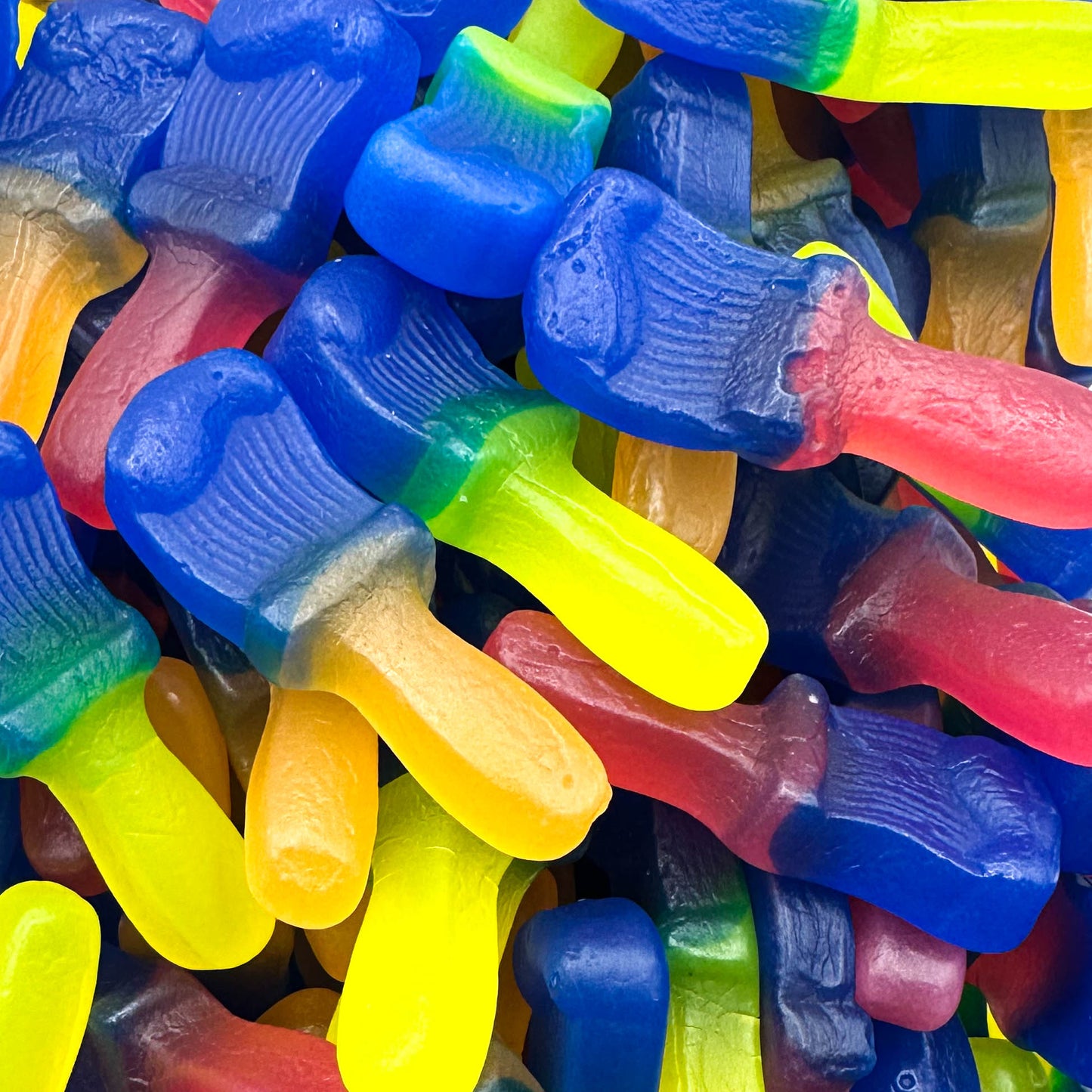 Nyelvestő ecsetek gumicukor