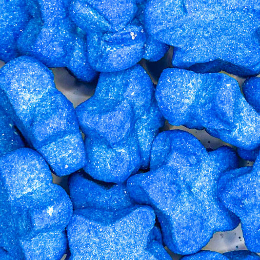 nyelvfestős kék csillag pillecukor