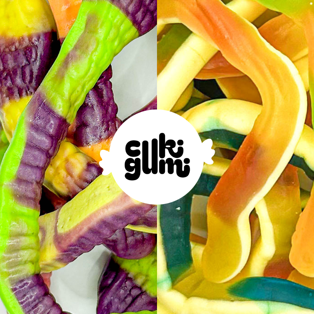 Halloweeni Cukikígyók Válogatás (500g)