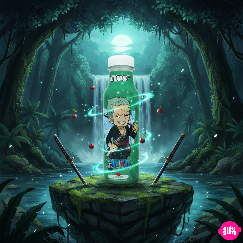 Ultrapop – One Piece – Zoro – Meggyes üdítőital 330 ml