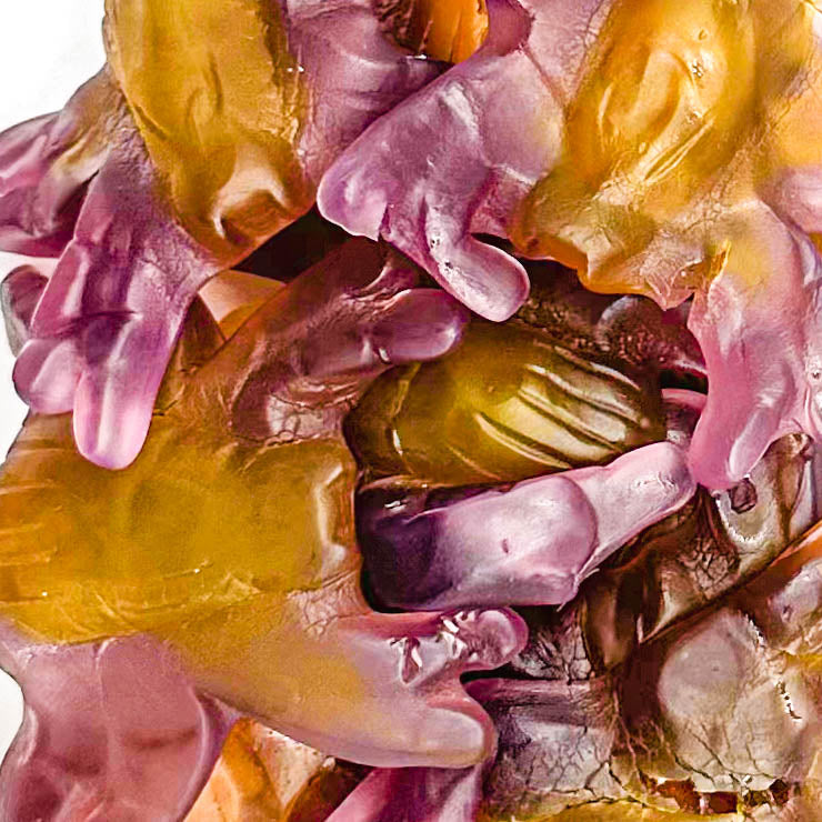 halloweeni óriás pók gumicukor