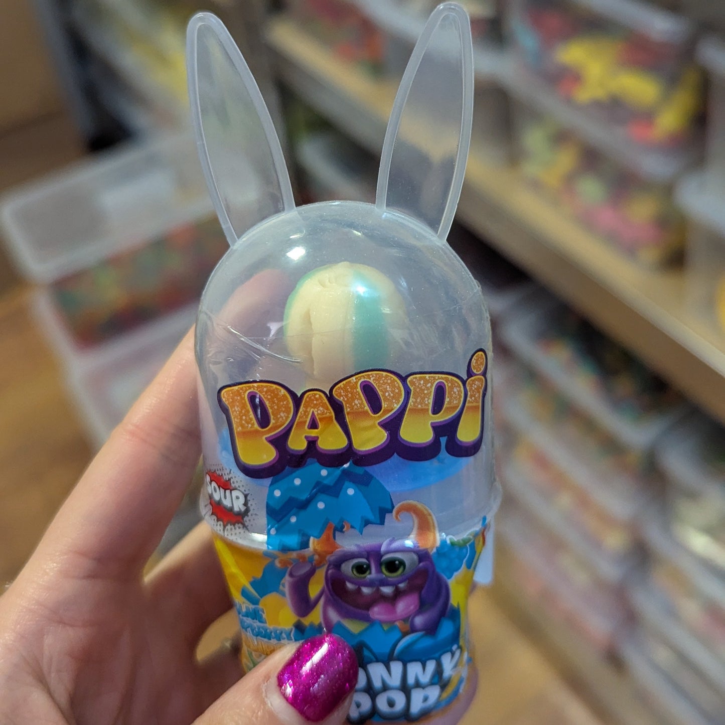 Pappi - Bunny Pop (3 féle: Eper, Málna, Cola) 32g