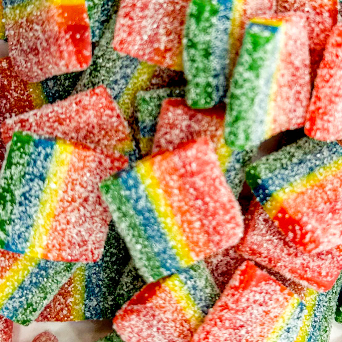 savanyú szivárvány gumicukor