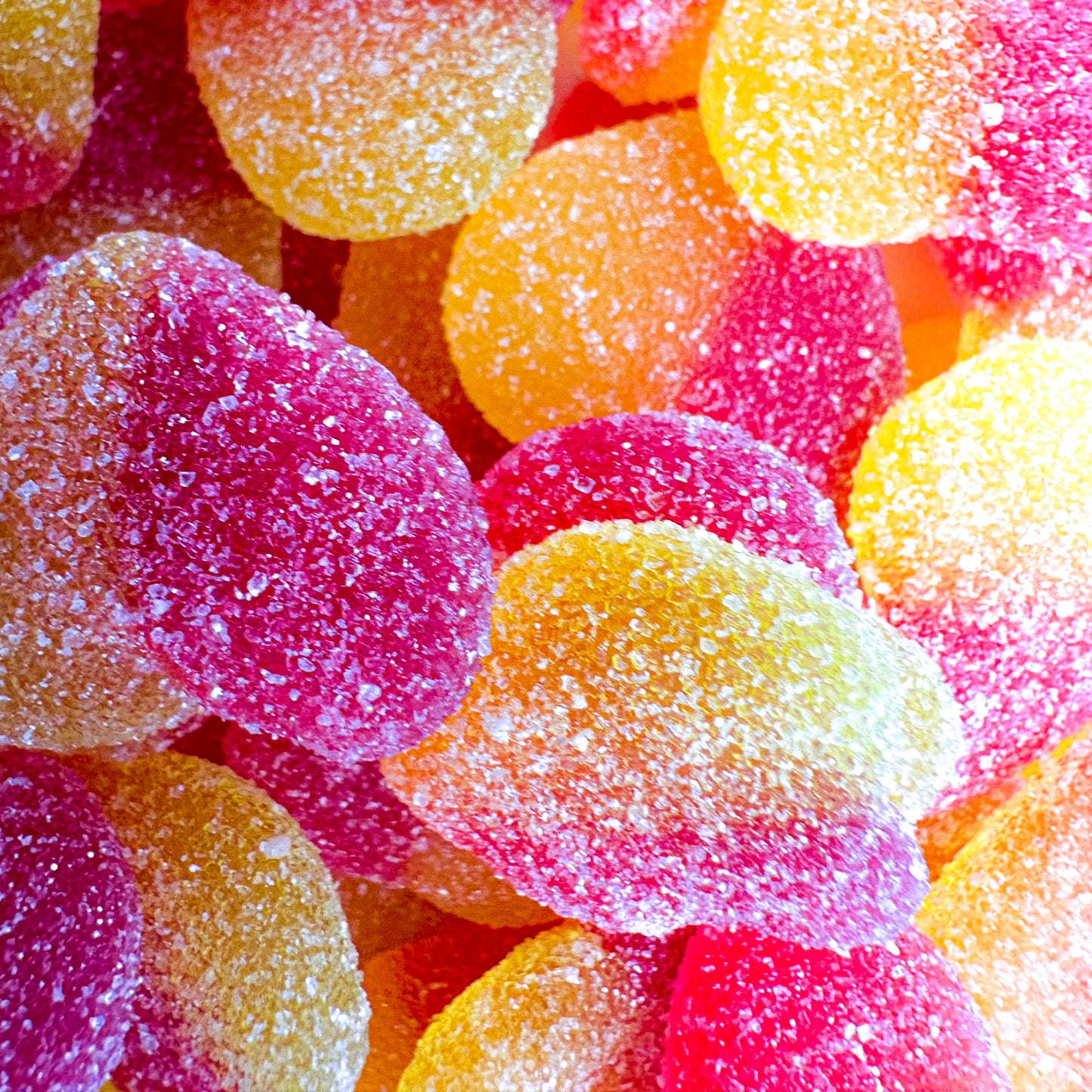 savanyú őszibarackos szív gumicukor