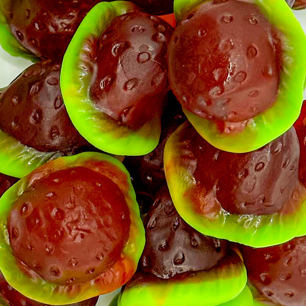 töltött eper gumicukor