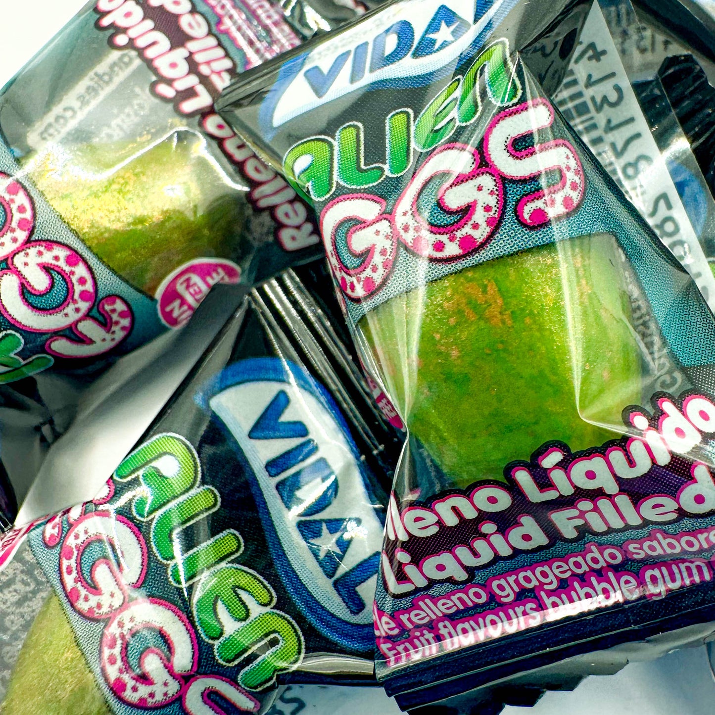 vidal alien tojás rágó