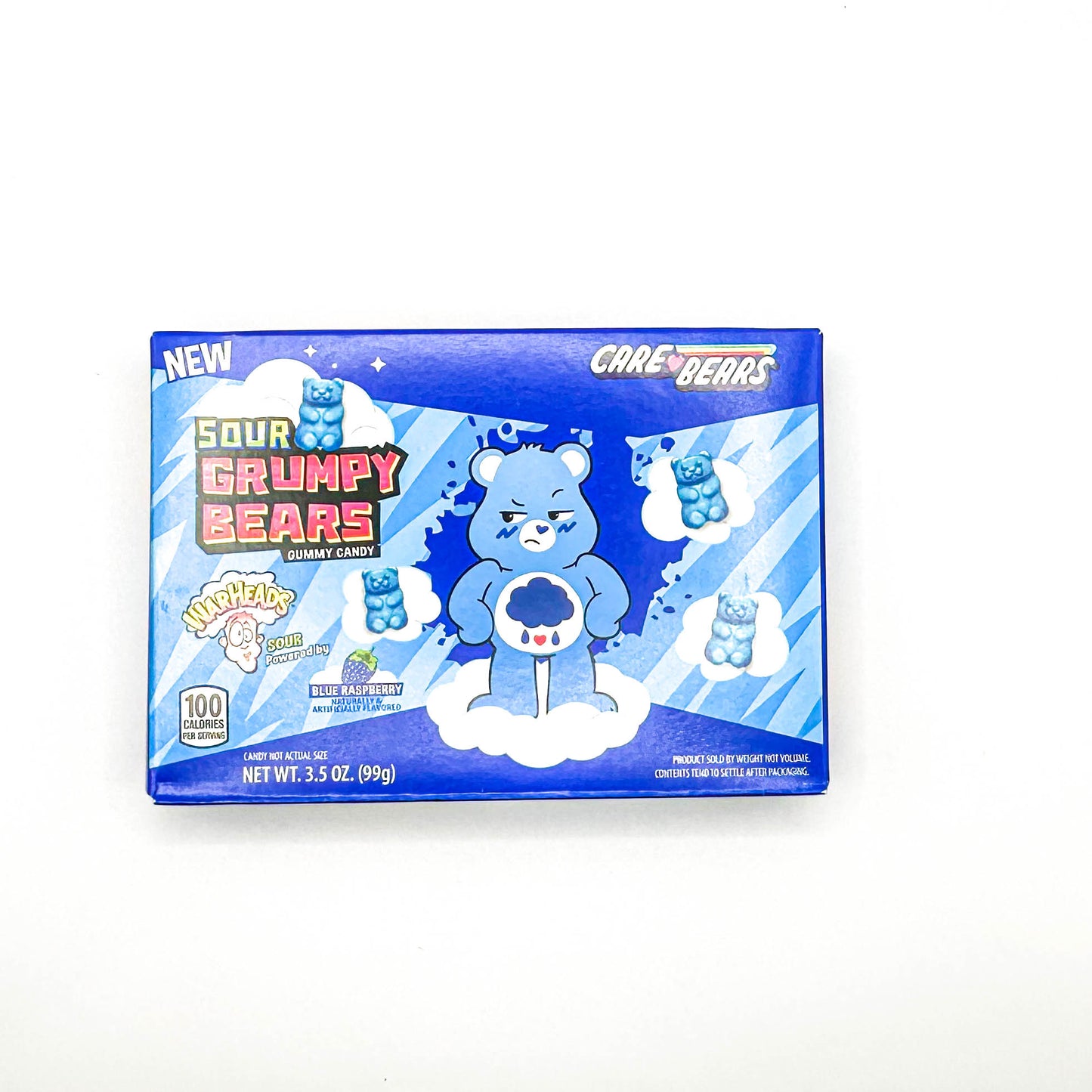 Warheads sour grumpy bears savanyú kék macik