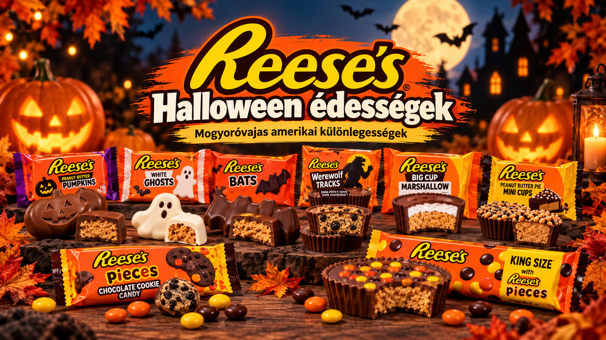 Reese's halloweeni mogyoróvajas édességek