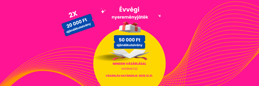 🎁 Az év legnagyobb nyereményjátéka a cukigumi.hu-n – Nyerj akár 50 000 Ft értékű ajándékutalványt!